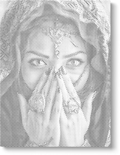 Arabische Vrouw | Dot painting | 30x40cm | Dot painting | Oh My Dotz | Dots stippen | Diamond painting & Schilderen op nummer alternatief | Happy hobby