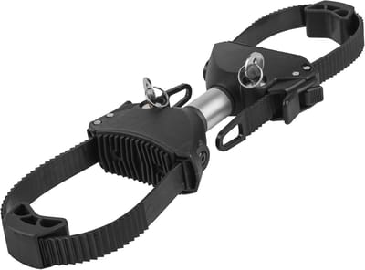 Verstelbare Framehouder voor Fietsdraagers - 15 cm, Afsluitbaar, Geschikt voor Framediameter 3-8 cm - Zwart