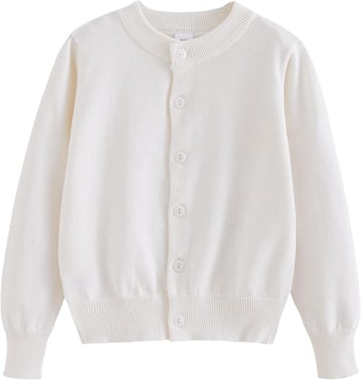 Katoenen Cardigan met Knopen voor Jongens en Meisjes - Lange Mouwen, Gebreid, Schooluniformen, Comfortabel en Stijlvol