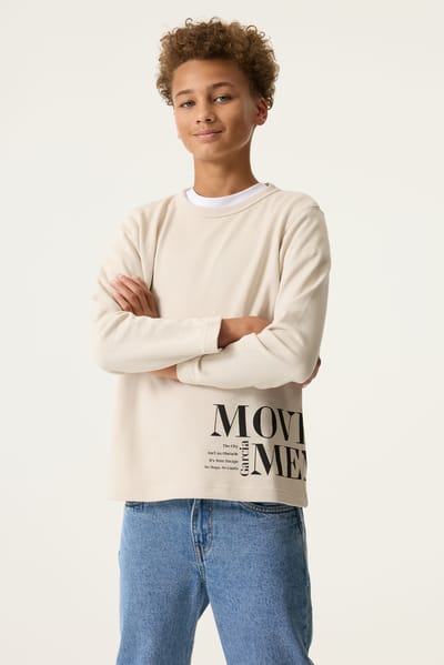 T-shirt met lange mouwen kind Garcia