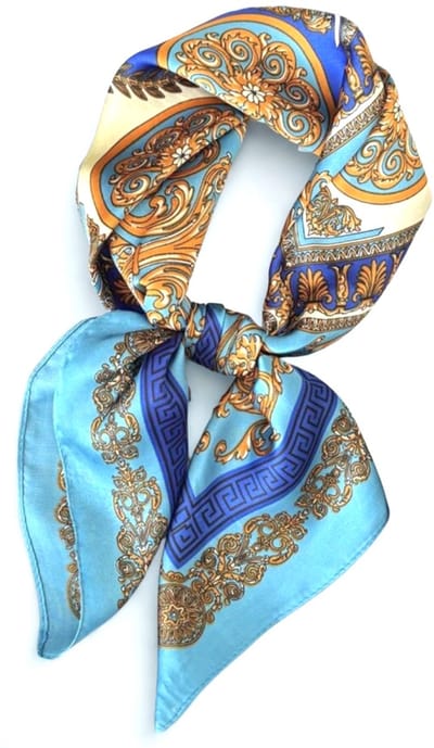 Sjaaltje met print - bandana met print - haarband - sjaaltje meerkleurig - bandana - bandana sjaaltje - sjaaltje voor dames hals - sjaaltje voor aan tas - sjaal - sjaaltje unisex - scarf - mini sjaal