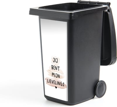 Container sticker Quotes - Spreuken - Stel - Jij bent mijn lievelings - 44x98 cm - Kliko sticker
