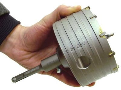 110 mm TCT Smitshamerzaag voor SDS+ Hamers, Precisie en Kracht voor Materiaal zoals Beton en Steen