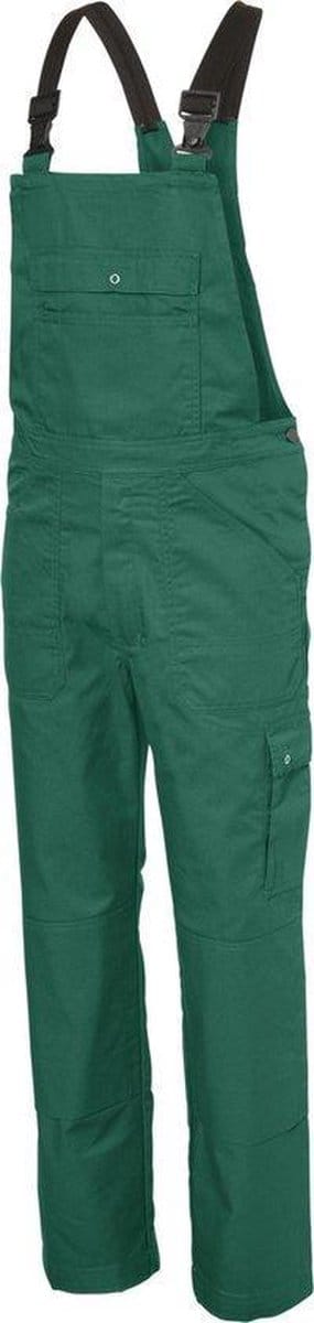 Ultimate Workwear - Amerikaanse Overall WANGEN (tuinbroek, BIB, bretelbroek) - polyester/katoen 245g/m2- Groen (Flessengroen)