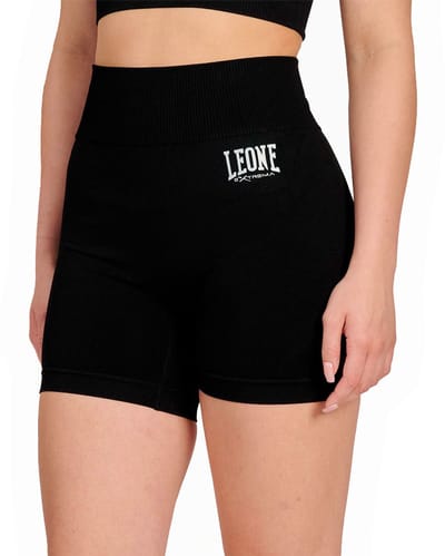 Leone1947 Logo Korte Broek Zwart XS Vrouw
