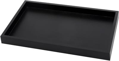 Houten Dienblad 32 x 20 x 2 cm - Rechthoekig Serving Tray voor Keuken, Badkamer en Snacks, Ideaal voor Thee en Koffie