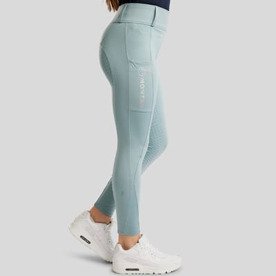Montar Rijlegging MoCha Full Grip Kids Stone Blue - 164