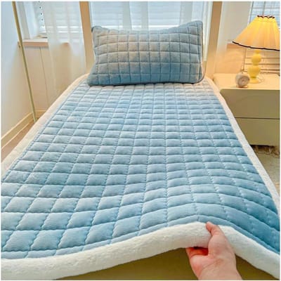 Opvouwbare Matras - Futonbed Slaapmat - Gasten Slaapplek - Dikke Ondersteuning - 90 x 200 cm - Grijs