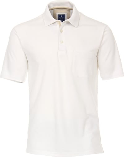 Redmond regular fit poloshirt - wit