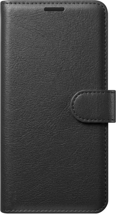 Zanae, Etui Geschikt voor Galaxy S5 / S5 Neo met Standaard en Magnetische Sluiting, Zwart