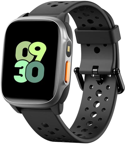 Smartwatch Kinderen – Hartslag – Camera – Stappen – Zaklamp – Zwart