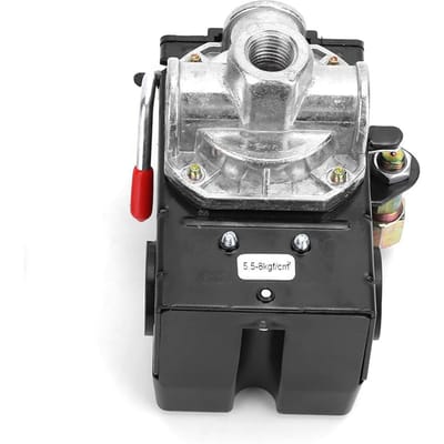 4 Gats Automatische Drukschakelaar Regelklep G14  75~120psi 220V voor Luchtcompressor