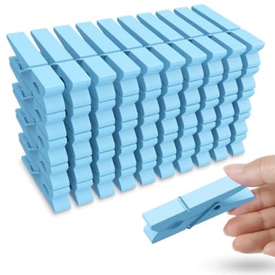 50 Stuks Gekleurde Houten Wasknijpers voor Decoratie en Foto's