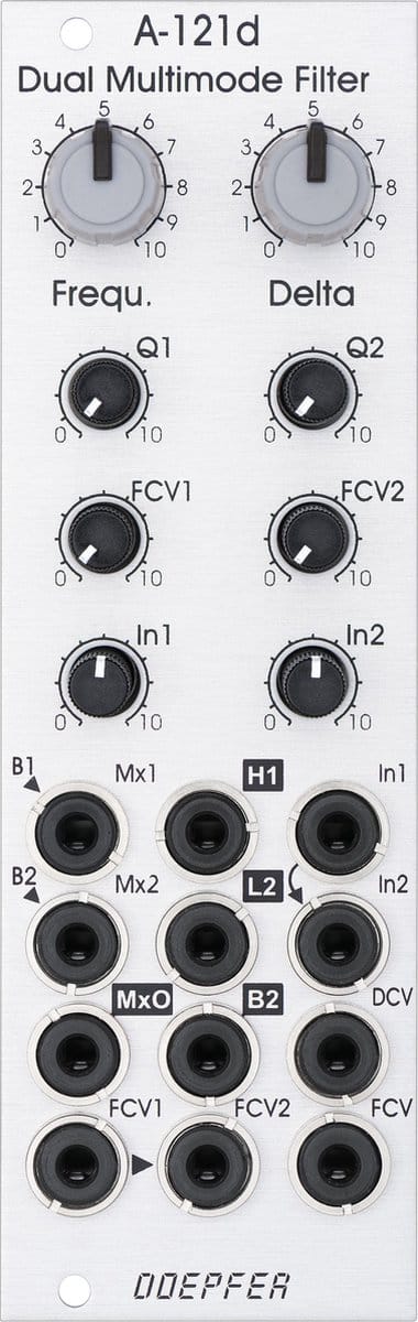 Doepfer A-121d Multimode Dual Filter - Filter modular synthesizer