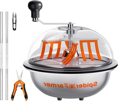 Professionele 13 Inch Bowl Trimmer voor het Snijden van Plantknoppen en Bloemen met Scherpe RVS Bladen en Tuinschaar voor Efficiënt Snoeien