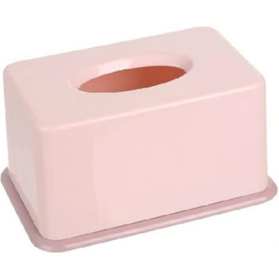 Tissuehouder Thuis Opbergdoos voor Vochtige Doekjes Desktop Toiletpapier Opbergkoffer Servetdispenser Plastic Tissuebox white