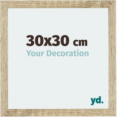 Your Decoration - Fotolijst 30x30 cm - MDF - Sonoma Eiken - Mura