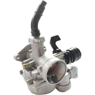 Carburateur Remplacement Carburant pour Honda Yamaha Mini Vélo Cyclomoteur VTT 50cc 70cc 90cc argenté