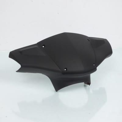 Matzwarte stuurkap voor Peugeot 50 Kisbee 4T scooter 2009 tot 2017 Gloednieuw