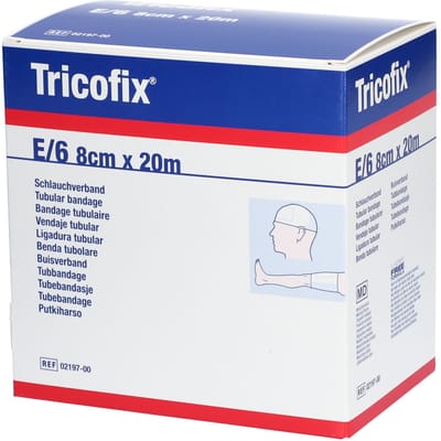 Tricofix Katoenen Buisverband E/6 20mx8cm 1 Verband