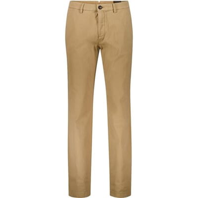 Gardeur Broek Tybalt Finest Cotton Tencel Blend Compact Tricotine Weave Zand / male