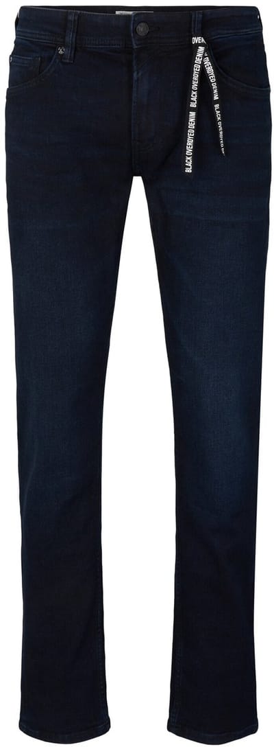 Tom Tailor Denim - TTPIERS SLIM-jeans - Maat 34/36 - blue black denim