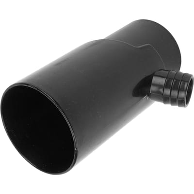 Regenwaterafleider Regenwateropvangsysteem Plastic 8cm Ronde Regenpijp Afleider voor Irrigatie en Aquarium zwart