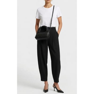 Calvin Klein Emblem Aop Puffer Bag Black Maat: OS | Handtassen Outlet | Dames | Zwart
