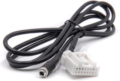 AUX Adapter Kabel 120cm voor Mazda Autoradio (MX-5, RX8, 3, 6) - Line-In Aansluiting