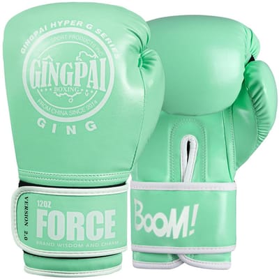 6/8/10/12Oz Kickbokshandschoenen voor Dames Heren Pu Karate Muay Thai MMA Sanda Training Volwassenen Kinderen Sparring Uitrusting 6oz