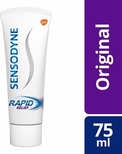 Sensodyne - Tandpasta - Rapid Relief - 75ml x 3