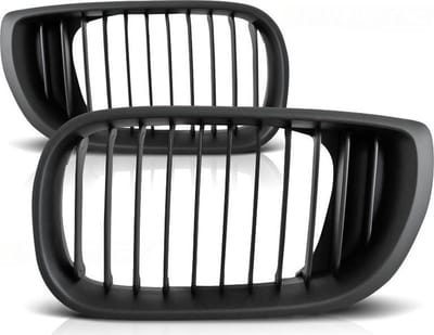 Grill BMW E46 09 01-03 05 ZWART