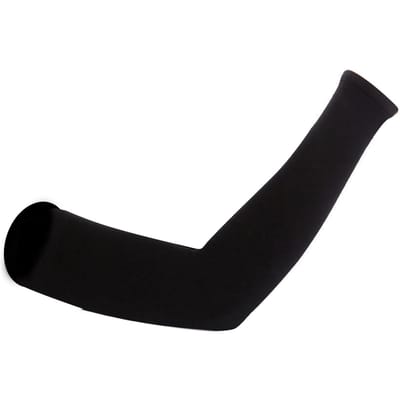 Manchons de Bras Refroidissants Homme Femme Protection Solaire UV Manchons Longs Couverture pour Cyclisme Conduite Course à Pied Golf Football Type 2 noir