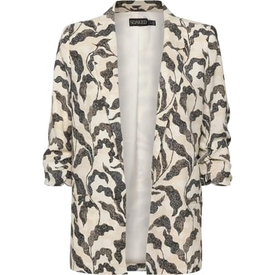 Blazer met print voor dames Soaked in Luxury Shirley