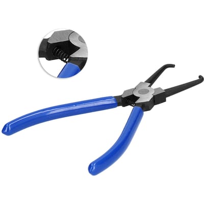 7 inch Brandstofleidingtang Brandstoffilter Remklauw Hoog Koolstofstaal Slang Pijpklem Clip Tang black