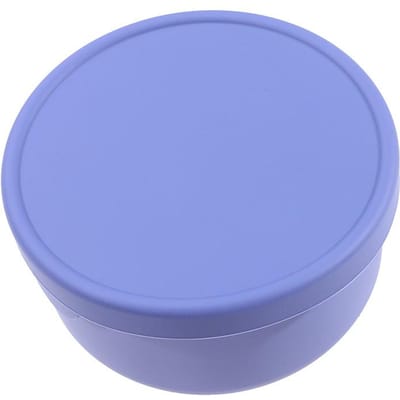 Récipient de stockage alimentaire en silicone de 700 ml avec couvercles, boîtes à bento hermétiques réutilisables pour adultes et enfants, congélateur, camping, collation violet