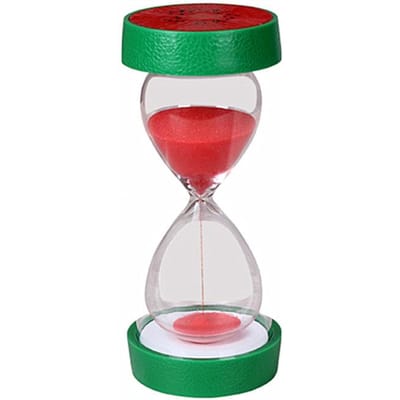 Fruit Zandloper Set Timer Zandloper Huisdecoratie Accessoires Kinderen Ornamenten Huisdecoratie rood