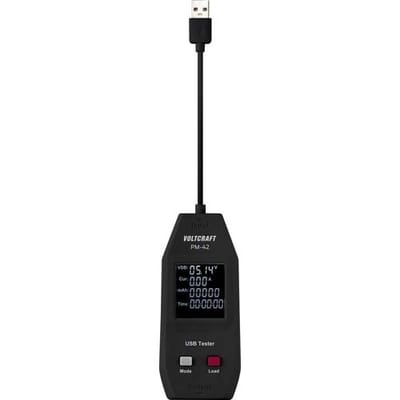 VOLTCRAFT PM-42 USB-tester Digitaal Incl. testkabel