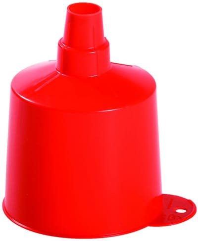 IWH flessentrechter, diameter: 115 mm, oranje