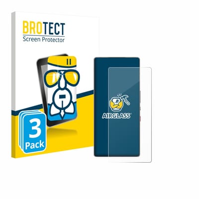 Screenprotector 3 Stuks voor ZTE Nubia Red Magic 10S Pro Beschermglas transparant