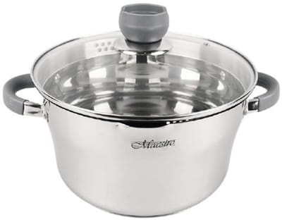 Maestro Kookpan met Zeefdeksel 1.7L RVS Inductie 16cm