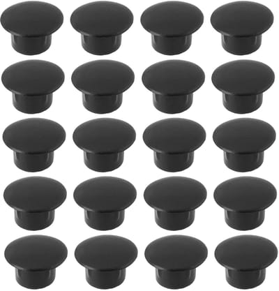 Dailygoods- Achterframedoppen 20 Stuks - Kunststof - 8 mm Gat - Compatibel met Lambretta/Vespa - Duurzaam - Slijtvast - Gatpluggen