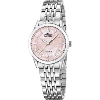 Lotus Casual 19058/2 Acero Clasico Horloge