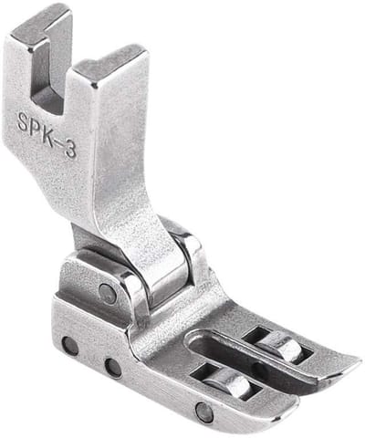 Dailygoods- Roller Presser Voet - Industriële Naaimachine - Naaivoet met Rol - Geschikt voor Leer/PVC - Verbeterde Werkefficiëntie - Gelijkmatige Voeding