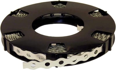 Montageband - Gegalvaniseerd staal - Verbindingen maken - Golfvormig - 10 meter - Zilver