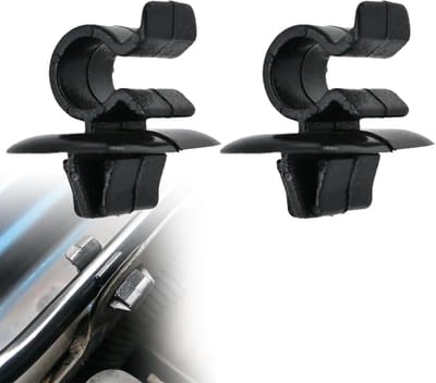 Set van 2 stevige bonnet brackets en ondersteunende klemmen voor optimale stabiliteit en bevestiging