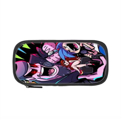 Friday Night Funkin etui veelzijdig cartoon grote capaciteit populair artikel, beste cadeau voor jongens en meisjes op schoolverjaardagen