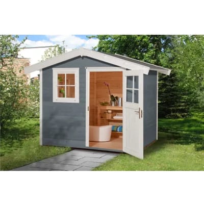 Weka Tuinhuis 123 - Grijs - 301x235cm
