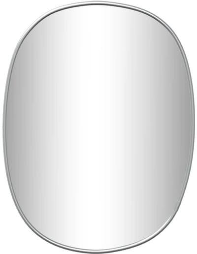 vidaXL - Wandspiegel - 30x25 - cm - zilverkleurig