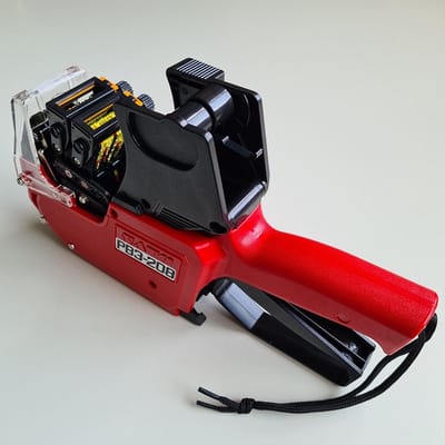 Prijstang SATO PB-3 208 - 3-regelige prijstang - Afdruk 12/12/8 - Voor Sato PB-3-208 etiket